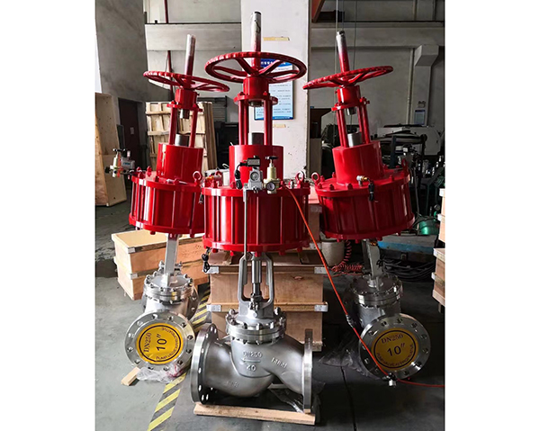 電動截止閥車間展示